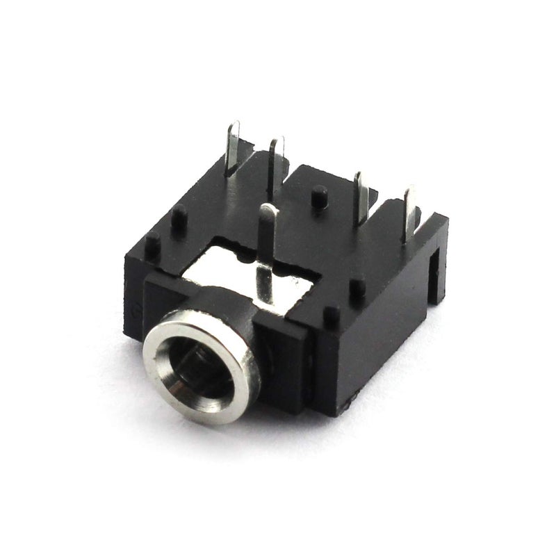 Tegg 8pcs PJ-307 3.5mm Stereo Jack Socket 5 Pin PCB Mount Female Audio Headphone Socket Connector - Image 2